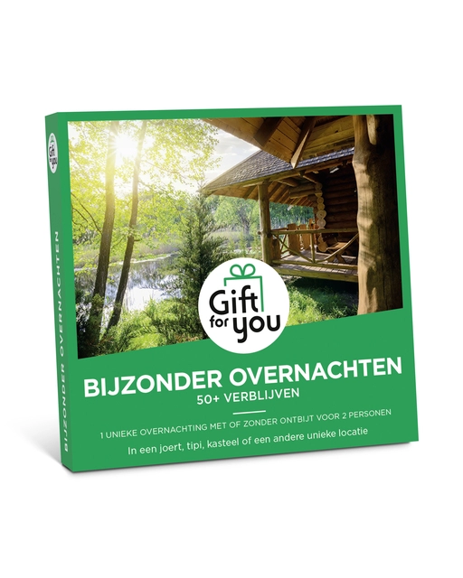 Een Cadbox Wonderbox GFY Bijzonder overnachten 2024 koop je bij Intertoys Koster