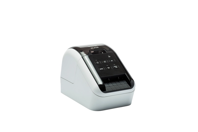 Een Labelprinter Brother DK QL-810W desktop 62mm wit koop je bij Hoekmankantoorartikelen.nl