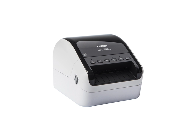 Een Labelprinter Brother DK QL-1110NWB desktop 103,6mm wit koop je bij Hoekmankantoorartikelen.nl