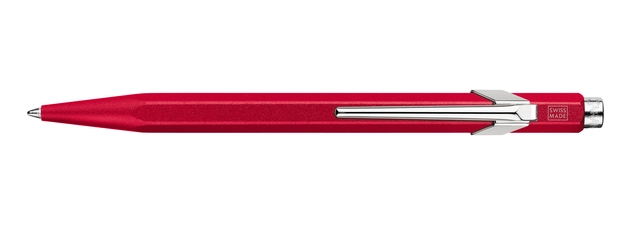 Een Balpen Caran d'Ache Colormat-X 849 rood koop je bij VHK Kantoorartikelen