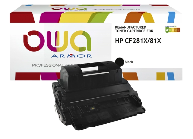 Een Tonercartridge OWA alternatief tbv HP CF281X zwart koop je bij VHK Kantoorartikelen