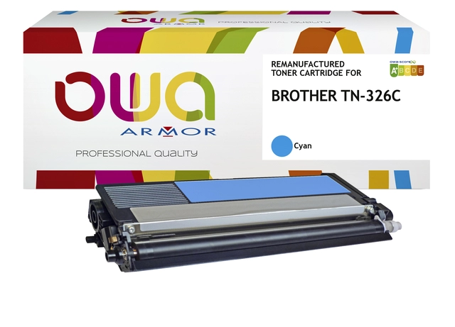 Een Toner OWA alternatief tbv Brother TN-326C blauw koop je bij VHK Kantoorartikelen