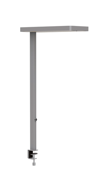 Een Werkpleklamp tafelklem MAUL Juvis LED beweging- daglichtsensor dimbaar hg 120cm zilver koop je bij VHK Kantoorartikelen