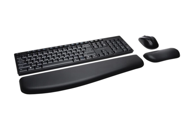 Een Toetsenbord + muis Kensington Pro Fit draadloos Azerty koop je bij VHK Kantoorartikelen