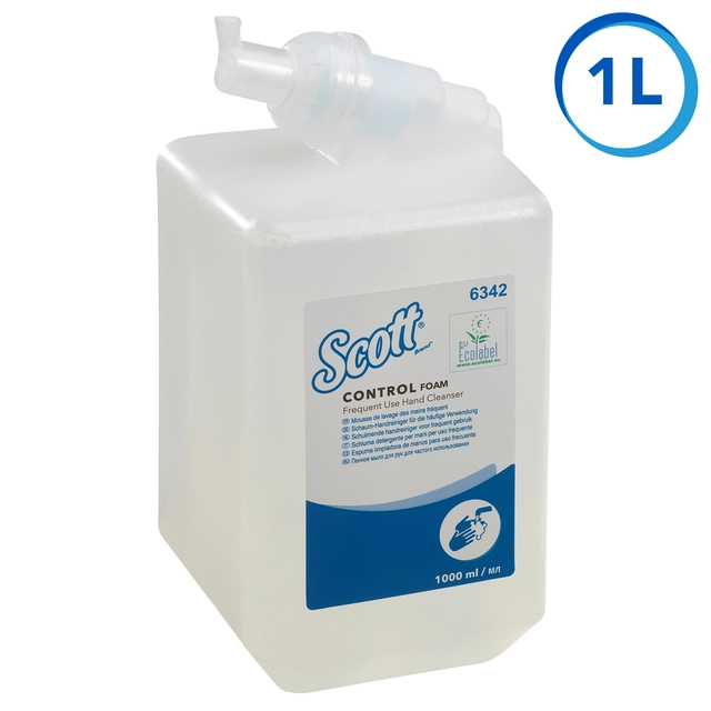 Een Handzeep Scott Control foam frequent gebruik 1000ml 6342 koop je bij Hoekmankantoorartikelen.nl