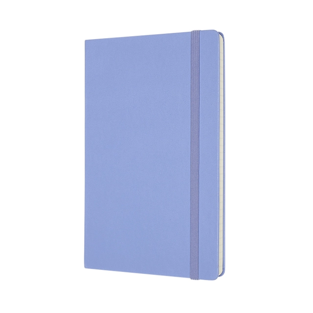 Een Notitieboek Moleskine large 130x210mm lijn hard cover hydrangea blue koop je bij VHK Kantoorartikelen