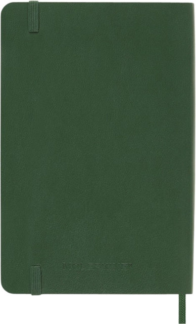 Een Notitieboek Moleskine pocket 90x140mm lijn soft cover myrtle green koop je bij VHK Kantoorartikelen