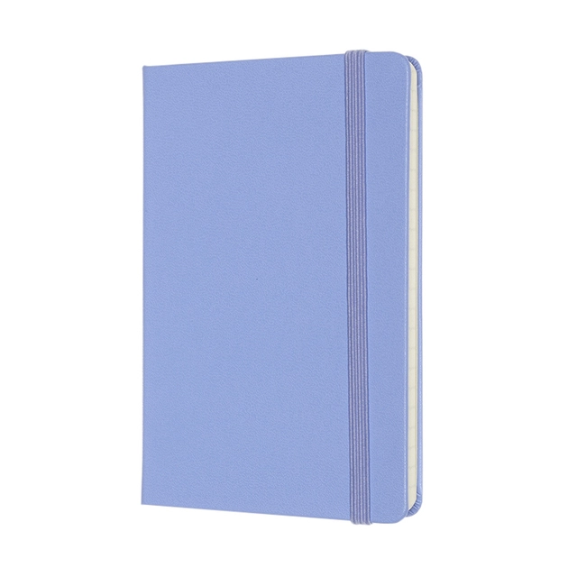 Een Notitieboek Moleskine pocket 90x140mm lijn hard cover hydrangea blue koop je bij VHK Kantoorartikelen