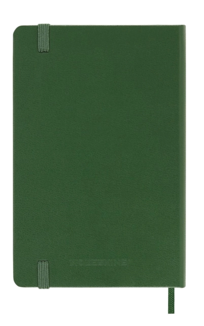 Een Notitieboek Moleskine pocket 90x140mm blanco hard cover myrtle green koop je bij VHK Kantoorartikelen