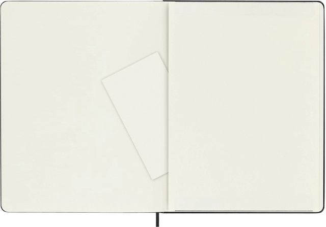 Een Notitieboek Moleskine XL 190x250mm blanco hard cover zwart koop je bij VHK Kantoorartikelen