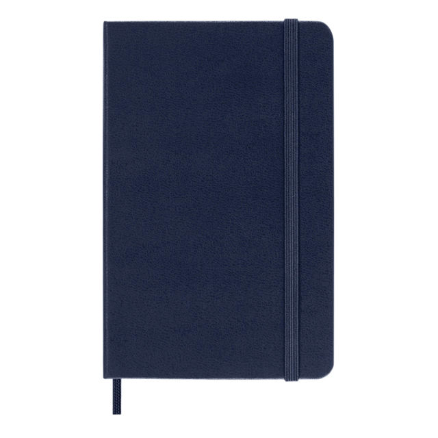 Een Notitieboek Moleskine pocket 90x140mm lijn hard cover sapphire blue koop je bij VHK Kantoorartikelen