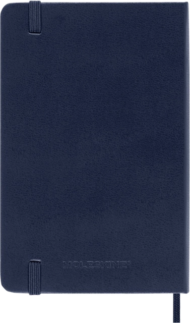 Een Notitieboek Moleskine pocket 90x140mm lijn hard cover sapphire blue koop je bij VHK Kantoorartikelen