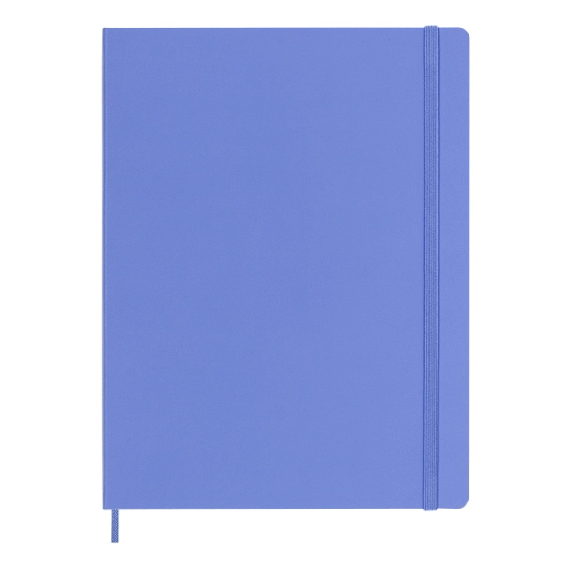 Een Notitieboek Moleskine XL 190x250mm blanco hard cover hydrangea blue koop je bij VHK Kantoorartikelen