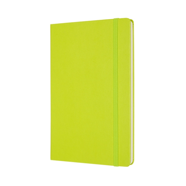 Een Notitieboek Moleskine large 130x210mm blanco hard cover lemon green koop je bij VHK Kantoorartikelen