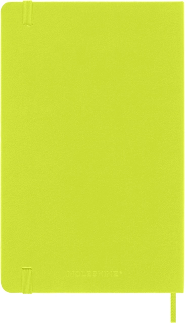 Een Notitieboek Moleskine large 130x210mm blanco hard cover lemon green koop je bij VHK Kantoorartikelen