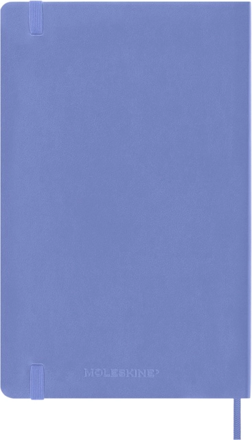 Een Notitieboek Moleskine large 130x210mm blanco soft cover hydrangea blue koop je bij VHK Kantoorartikelen