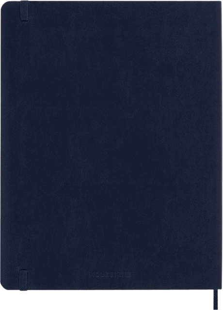 Een Notitieboek Moleskine XL 190x250mm lijn soft cover sapphire blue koop je bij Hoekmankantoorartikelen.nl