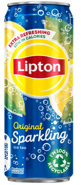 Een Frisdrank Lipton Ice Tea sparkling blik 330ml koop je bij Sysdicom BV