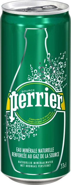 Een Water Perrier bruisend blik 330ml koop je bij Sysdicom BV