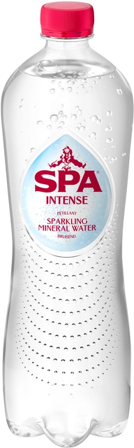 Een Water Spa Intense rood petfles 1000ml koop je bij Sysdicom BV