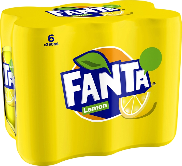 Een Frisdrank Fanta lemon blik 330ml koop je bij Sysdicom BV