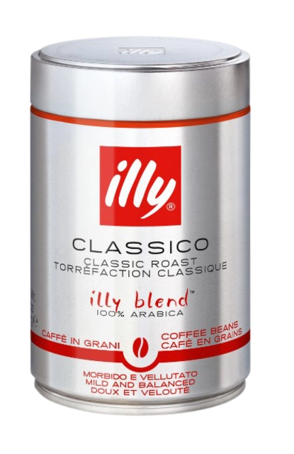 Een Koffie illy bonen Classico 250gr koop je bij VHK Kantoorartikelen