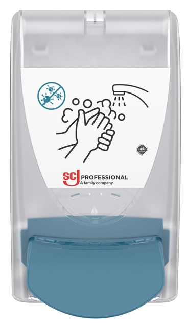 Een Zeepdispenser SCJ Proline Cleanse Antimicrobial 1liter transparant koop je bij VHK Kantoorartikelen