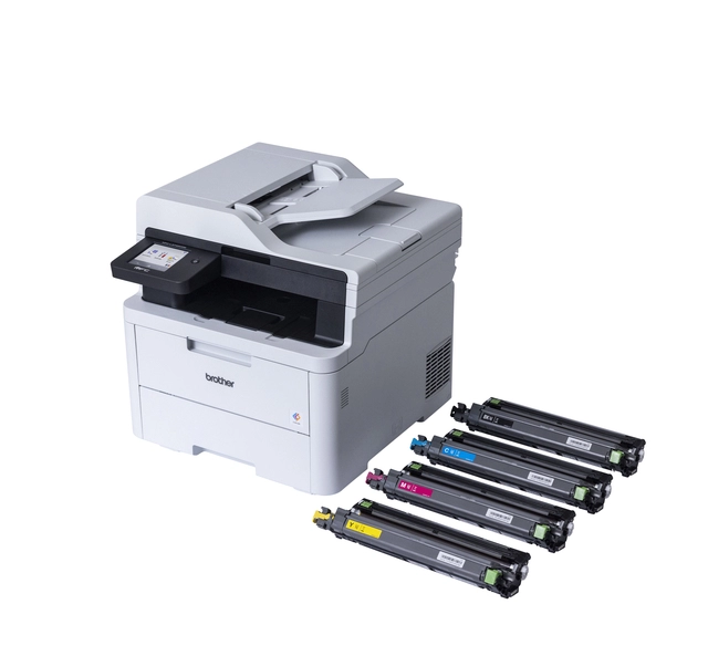 Een Multifunctional Laser printer Brother MFC-L3740CDWE koop je bij Hoekmankantoorartikelen.nl