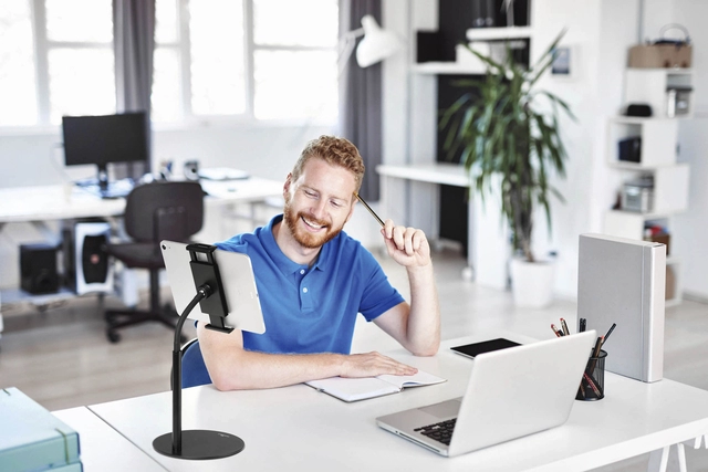 Een Tablethouder Durable Twist tafel koop je bij VHK Kantoorartikelen