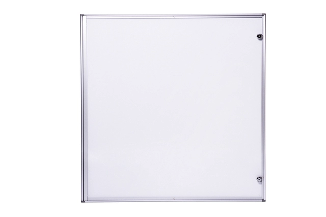 Een Binnenvitrine wand MAULextraslim whiteboard 12xA4 met slot koop je bij VHK Kantoorartikelen