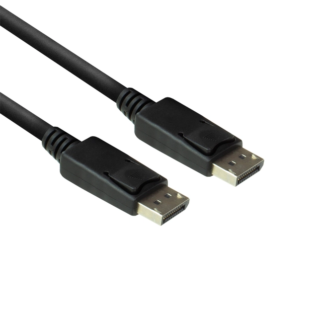 Een Kabel ACT DisplayPort 2 meter zwart koop je bij VHK Kantoorartikelen