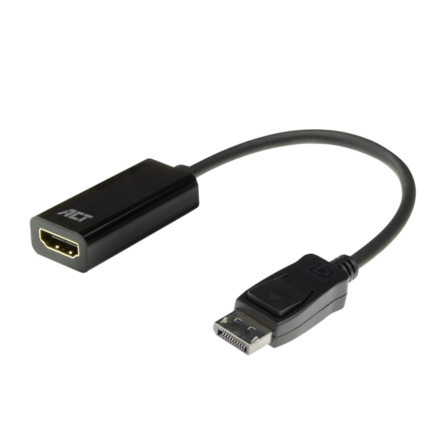 Een Adapter ACT DisplayPort naar HDMI koop je bij VHK Kantoorartikelen