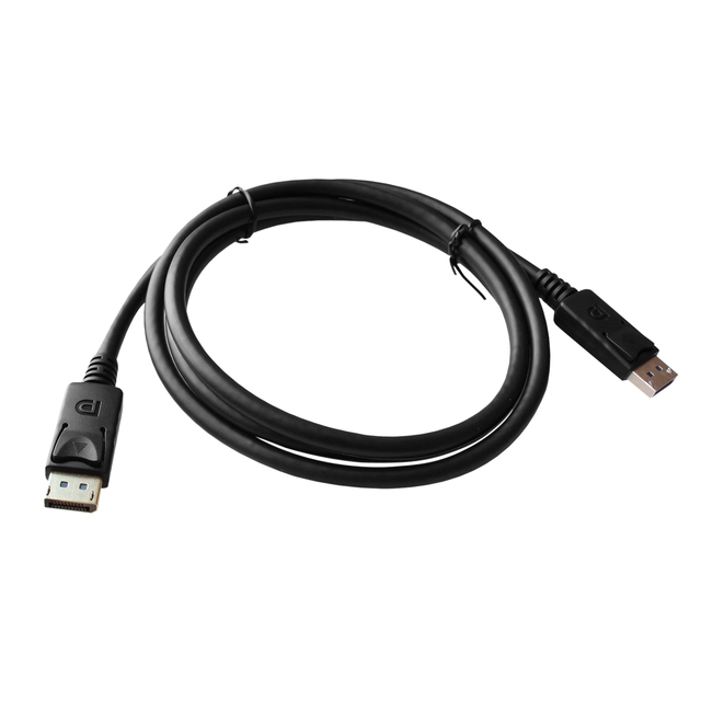 Een Kabel ACT DisplayPort 1.4 8K M-M 2 meter zwart koop je bij VHK Kantoorartikelen