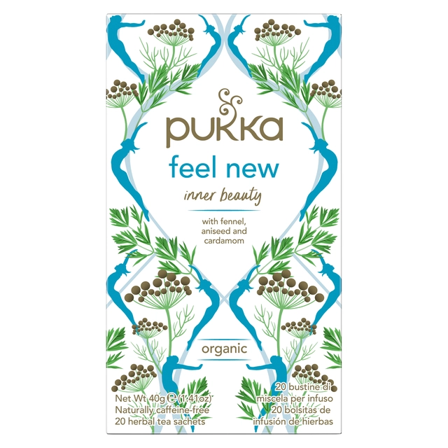 Een Thee Pukka feel new 20 zakjes koop je bij VHK Kantoorartikelen