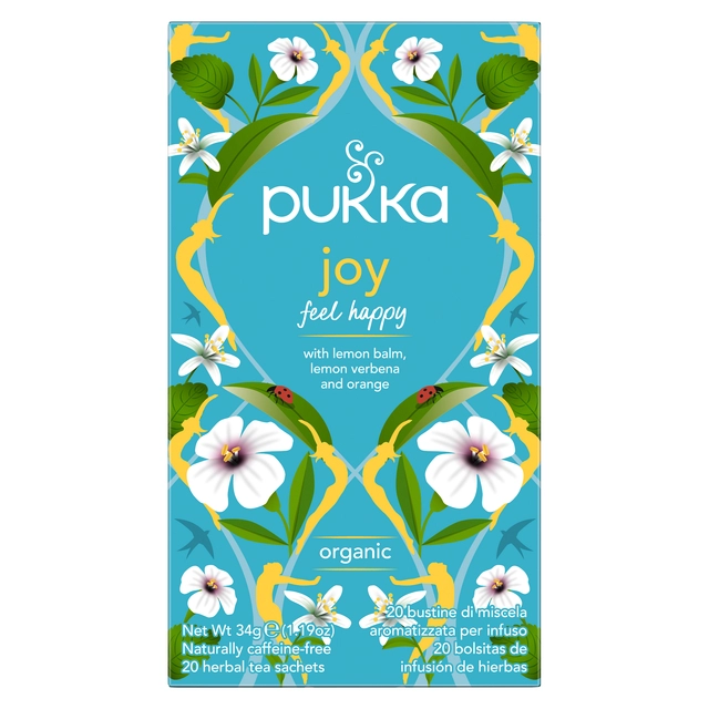 Een Thee Pukka joy 20 zakjes koop je bij VHK Kantoorartikelen