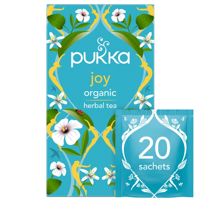 Een Thee Pukka joy 20 zakjes koop je bij VHK Kantoorartikelen