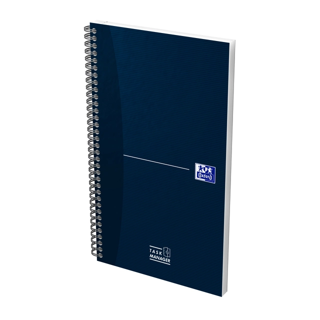 Een Task Manager Oxford 141x246 mm 115vel blauw koop je bij VHK Kantoorartikelen