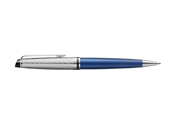 Een Balpen Waterman Expert metallic Blue CT medium koop je bij Hoekmankantoorartikelen.nl