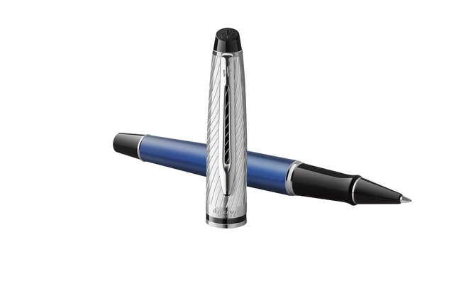 Een Rollerpen Waterman Expert metallic Blue CT fijn koop je bij Hoekmankantoorartikelen.nl