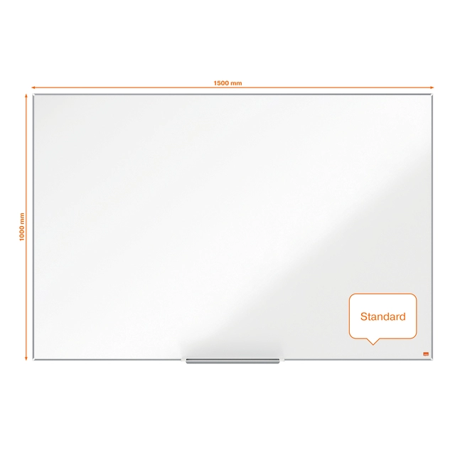 Een Whiteboard Nobo Impression Pro 100x150cm staal koop je bij VHK Kantoorartikelen