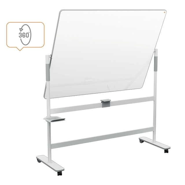 Een Whiteboard Nobo Move & Meet kantelbaar 120x150cm koop je bij The Cartridge Shop bvba