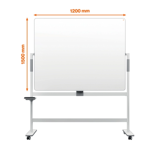 Een Whiteboard Nobo Move & Meet kantelbaar 120x150cm koop je bij VHK Kantoorartikelen