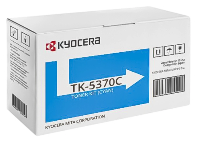 Een Toner Kyocera TK-5370C blauw koop je bij Hoekmankantoorartikelen.nl