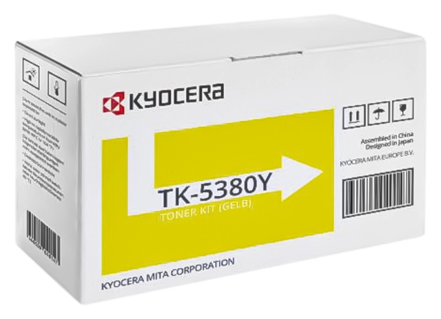 Een Toner Kyocera TK-5380Y geel koop je bij VHK Kantoorartikelen