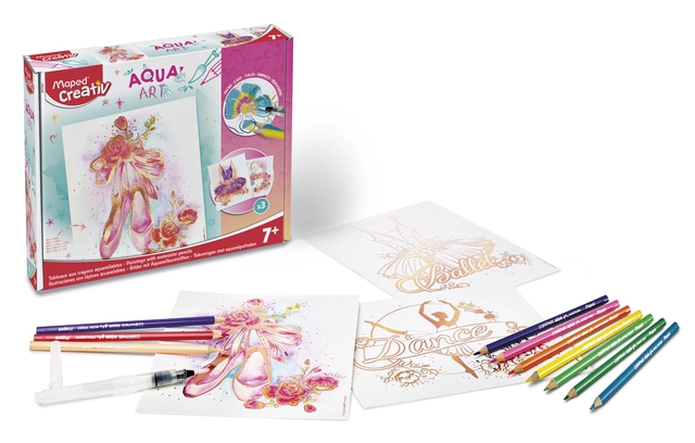 Een Hobbyset Maped Creativ Aqua'Art ballet 14-delig assorti koop je bij VHK Kantoorartikelen