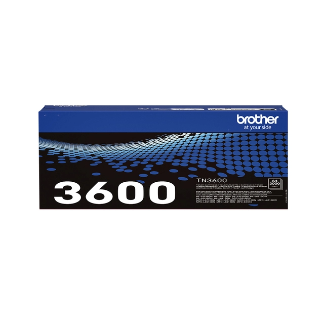 Een Toner Brother TN-3600 zwart koop je bij VHK Kantoorartikelen