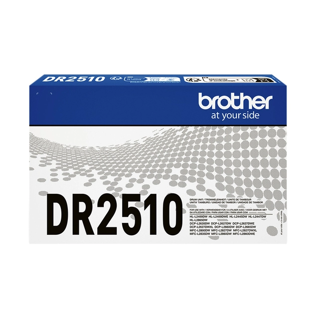 Een Drum Brother DR2510 zwart koop je bij VHK Kantoorartikelen