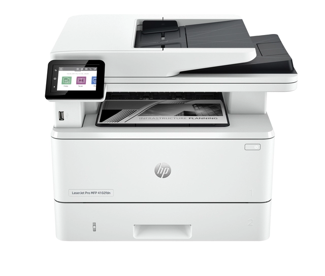 Een Multifunctional Laser printer HP laserjet 4102fdn koop je bij Hoekmankantoorartikelen.nl