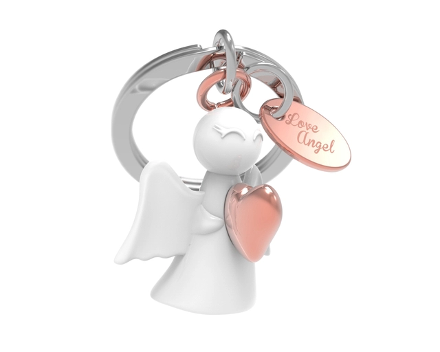 Een Sleutelhanger Metalmorphose "Love Angel" koop je bij VHK Kantoorartikelen