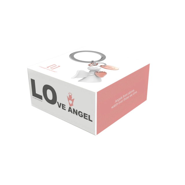 Een Sleutelhanger Metalmorphose "Love Angel" koop je bij VHK Kantoorartikelen